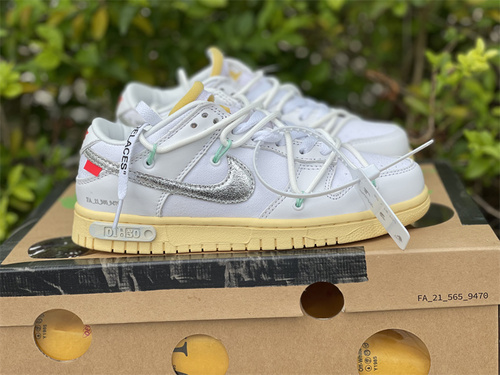 Pure original version_ Off-White x Futura X Nike Dunk Low Alliance_ number DM1602 127. full code shipment 36-47.5-dbf5fcc3